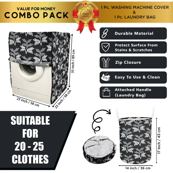 Appliances_Cover_Combo_Set_of_(1_Pc._Front_Load_Washing_Machine_Cover_+_1_Pc._Foldable_Laundry_Bag_)