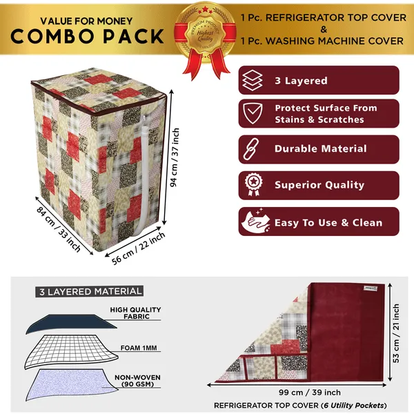 Appliances_Cover_Combo_Set_of_(1_Pc._Fridge_Top_Cover_+_1_Pc._Semi_Automatic_Washing_Machine_Cover_)