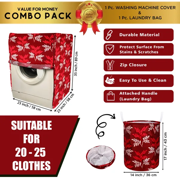Appliances_Cover_Combo_Set_of_(1_Pc._Front_Load_Washing_Machine_Cover_+_1_Pc._Foldable_Laundry_Bag_)