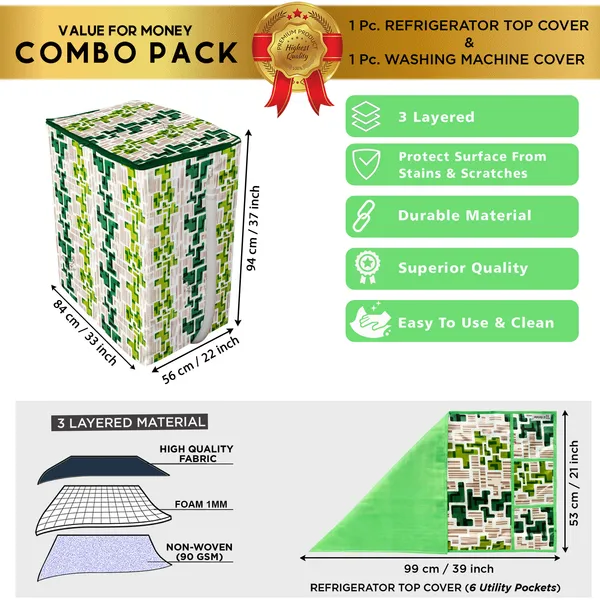 Appliances_Cover_Combo_Set_of_(1_Pc._Fridge_Top_Cover_+_1_Pc._Semi_Automatic_Washing_Machine_Cover_)