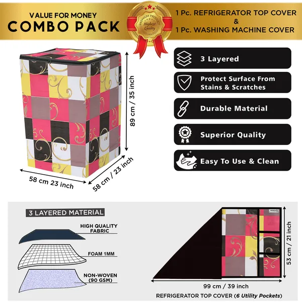 Appliances_Cover_Combo_Set_of_(1_Pc._Fridge_Top_Cover_+_1_Pc._Top_Load_Washing_Machine_Cover_)