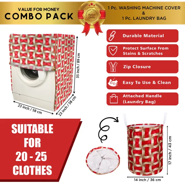 Appliances_Cover_Combo_Set_of_(1_Pc._Front_Load_Washing_Machine_Cover_+_1_Pc._Foldable_Laundry_Bag_)
