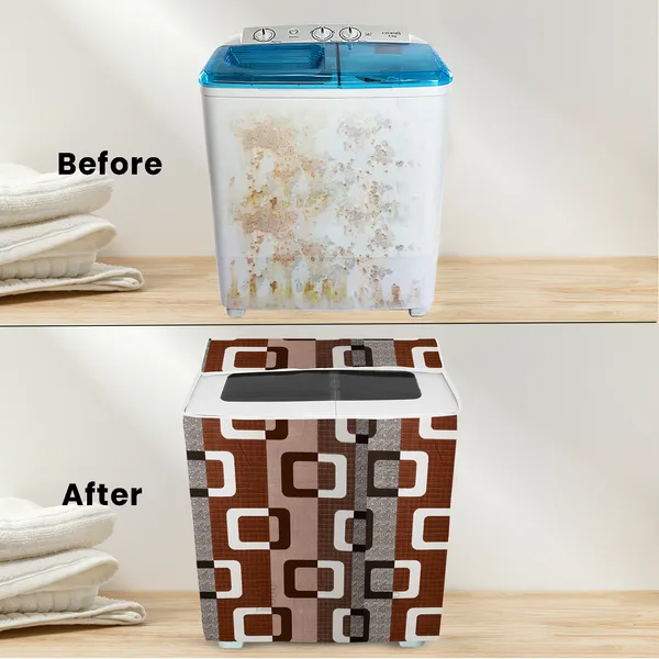 Appliances_Cover_Combo_Set_of_(1_Pc._Semi_Automatic_Washing_Machine_Cover_+_1_Pc._Foldable_Laundry_Bag_)
