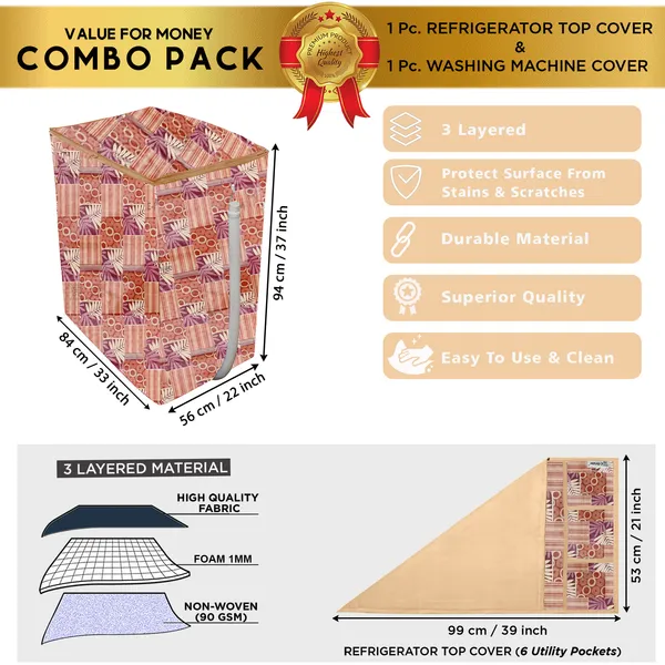 Appliances_Cover_Combo_Set_of_(1_Pc._Fridge_Top_Cover_+_1_Pc._Semi_Automatic_Washing_Machine_Cover_)