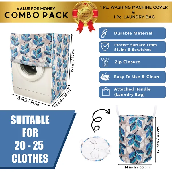Appliances_Cover_Combo_Set_of_(1_Pc._Front_Load_Washing_Machine_Cover_+_1_Pc._Foldable_Laundry_Bag_)