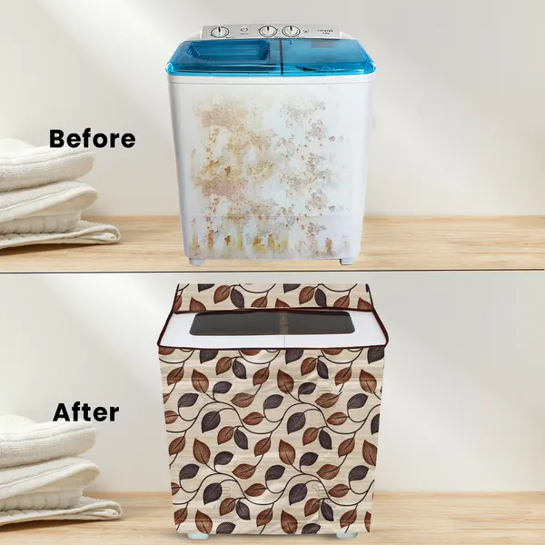 Appliances_Cover_Combo_Set_of_(1_Pc._Semi_Automatic_Washing_Machine_Cover_+_1_Pc._Foldable_Laundry_Bag_)
