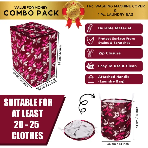 Appliances_Cover_Combo_Set_of_(1_Pc._Semi_Automatic_Washing_Machine_Cover_+_1_Pc._Foldable_Laundry_Bag_)