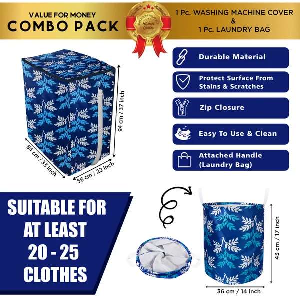 Appliances_Cover_Combo_Set_of_(1_Pc._Semi_Automatic_Washing_Machine_Cover_+_1_Pc._Foldable_Laundry_Bag_)
