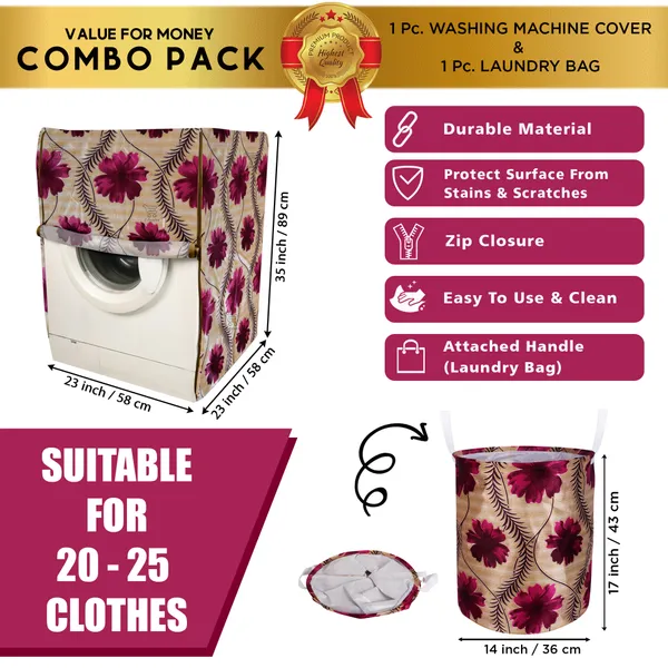 Appliances_Cover_Combo_Set_of_(1_Pc._Front_Load_Washing_Machine_Cover_+_1_Pc._Foldable_Laundry_Bag_)