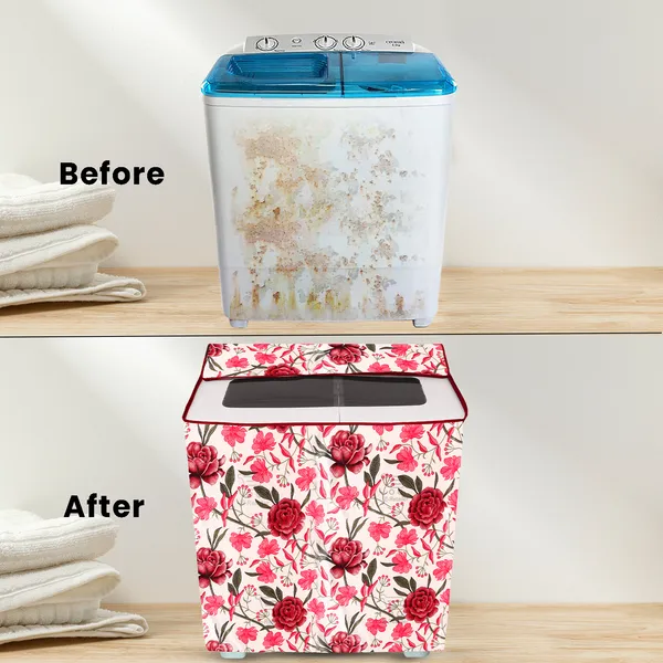 Appliances_Cover_Combo_Set_of_(1_Pc._Semi_Automatic_Washing_Machine_Cover_+_1_Pc._Foldable_Laundry_Bag_)