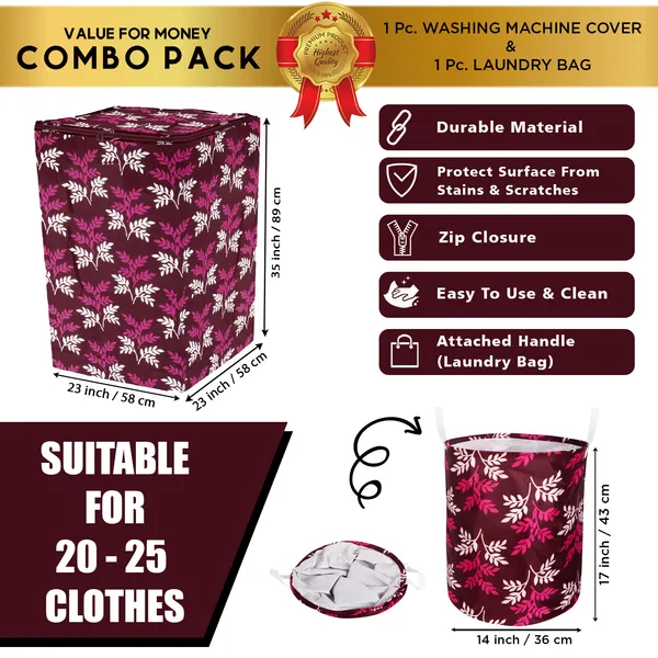 Appliances_Cover_Combo_Set_of_(1_Pc._Top_Load_Washing_Machine_Cover_+_1_Pc._Foldable_Laundry_Bag)