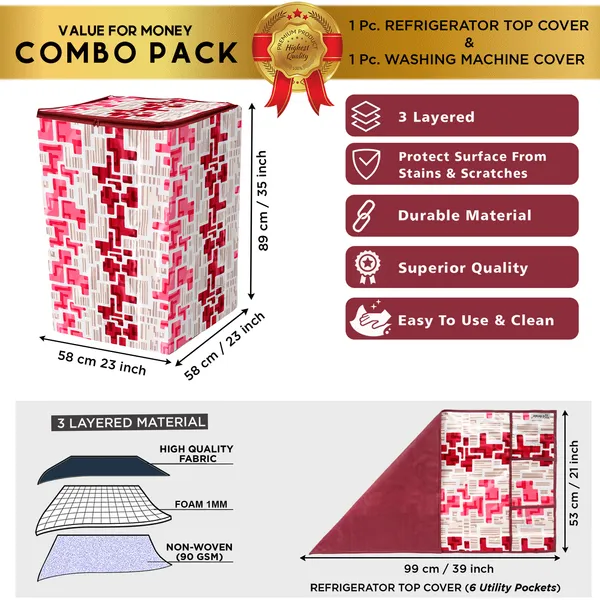 Appliances_Cover_Combo_Set_of_(1_Pc._Fridge_Top_Cover_+_1_Pc._Top_Load_Washing_Machine_Cover_)