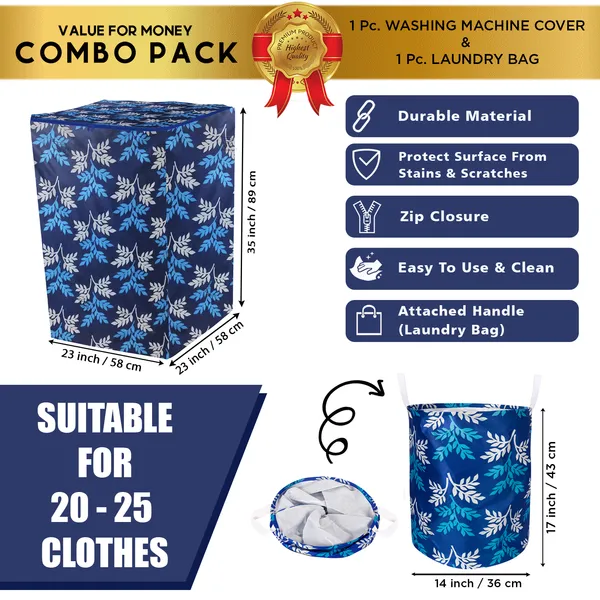 Appliances_Cover_Combo_Set_of_(1_Pc._Top_Load_Washing_Machine_Cover_+_1_Pc._Foldable_Laundry_Bag)