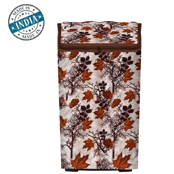 6_Pcs_Of_Cover_Appliances_Cover_Combo_Set_of_(1_Pc._Fridge_Top_Cover_+_1_Pc._Fridge_Handle_Cover_+_6_Pcs._Fridge_Mat_+_1_Pc._Wall_Hanging_Storage_Organizer)