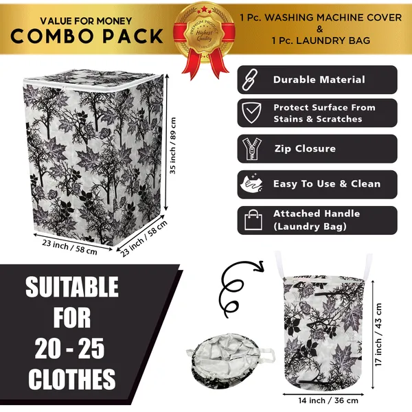Appliances_Cover_Combo_Set_of_(1_Pc._Top_Load_Washing_Machine_Cover_+_1_Pc._Foldable_Laundry_Bag)