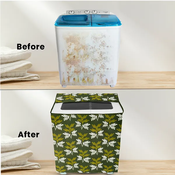 Appliances_Cover_Combo_Set_of_(1_Pc._Semi_Automatic_Washing_Machine_Cover_+_1_Pc._Foldable_Laundry_Bag_)