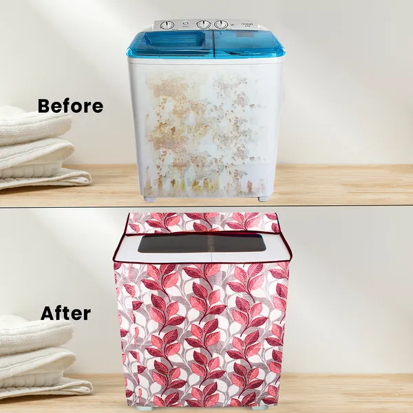 Appliances_Cover_Combo_Set_of_(1_Pc._Semi_Automatic_Washing_Machine_Cover_+_1_Pc._Foldable_Laundry_Bag_)