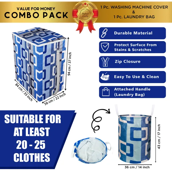 Appliances_Cover_Combo_Set_of_(1_Pc._Semi_Automatic_Washing_Machine_Cover_+_1_Pc._Foldable_Laundry_Bag_)