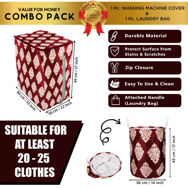 Appliances_Cover_Combo_Set_of_(1_Pc._Semi_Automatic_Washing_Machine_Cover_+_1_Pc._Foldable_Laundry_Bag_)