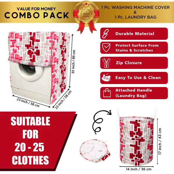 Appliances_Cover_Combo_Set_of_(1_Pc._Front_Load_Washing_Machine_Cover_+_1_Pc._Foldable_Laundry_Bag_)