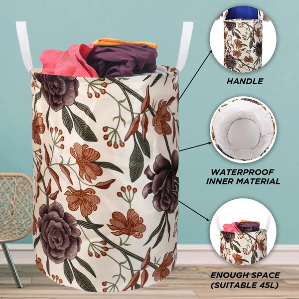 6_Pcs_Of_Cover_Appliances_Cover_Combo_Set_of_(1_Pc._Fridge_Top_Cover_+_2_Pcs._Fridge_Handle_Cover_+_1_Pc._Microwave_Oven_Cover_+_6_Pcs._Fridge_Mat_+_1_Pc._Wall_Hanging_Storage_Organizer)