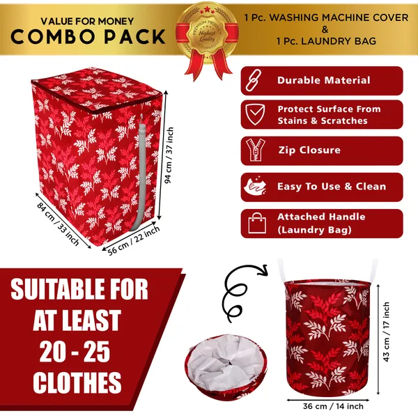 Appliances_Cover_Combo_Set_of_(1_Pc._Semi_Automatic_Washing_Machine_Cover_+_1_Pc._Foldable_Laundry_Bag_)