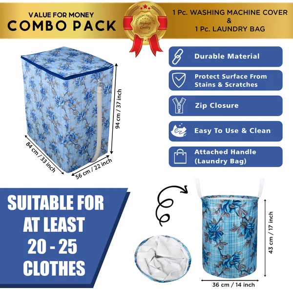 Appliances_Cover_Combo_Set_of_(1_Pc._Semi_Automatic_Washing_Machine_Cover_+_1_Pc._Foldable_Laundry_Bag_)