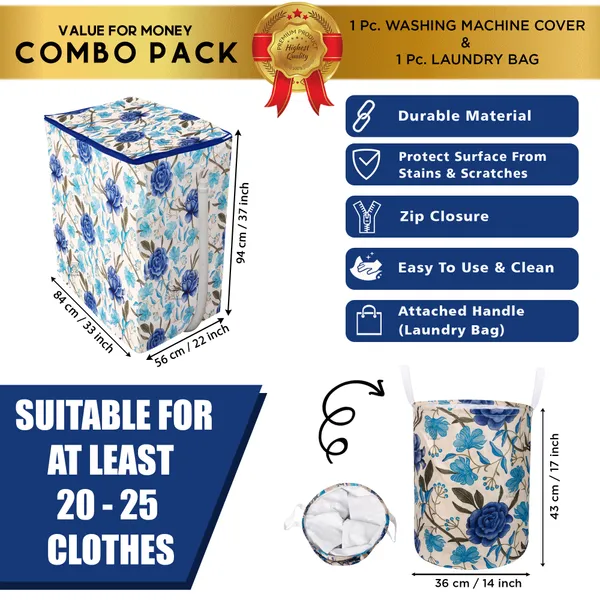 Appliances_Cover_Combo_Set_of_(1_Pc._Semi_Automatic_Washing_Machine_Cover_+_1_Pc._Foldable_Laundry_Bag_)