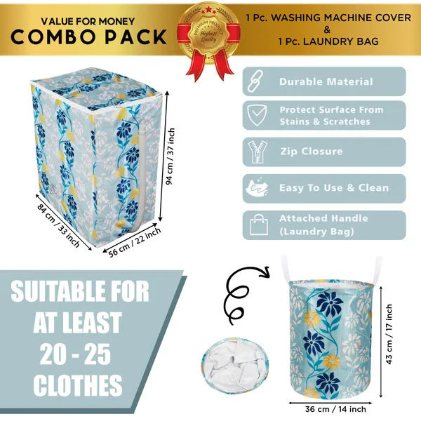 Appliances_Cover_Combo_Set_of_(1_Pc._Semi_Automatic_Washing_Machine_Cover_+_1_Pc._Foldable_Laundry_Bag_)