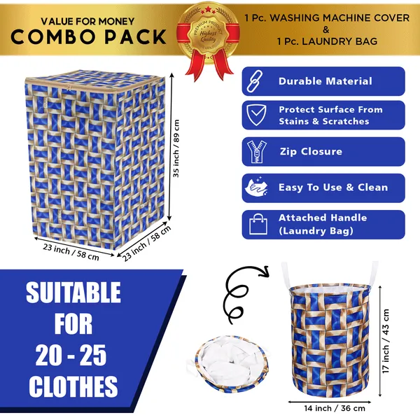 Appliances_Cover_Combo_Set_of_(1_Pc._Top_Load_Washing_Machine_Cover_+_1_Pc._Foldable_Laundry_Bag)