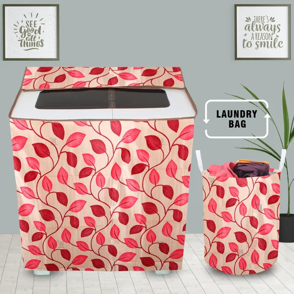 Appliances_Cover_Combo_Set_of_(1_Pc._Semi_Automatic_Washing_Machine_Cover_+_1_Pc._Foldable_Laundry_Bag_)