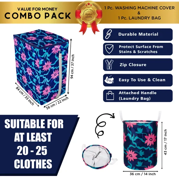 Appliances_Cover_Combo_Set_of_(1_Pc._Semi_Automatic_Washing_Machine_Cover_+_1_Pc._Foldable_Laundry_Bag_)