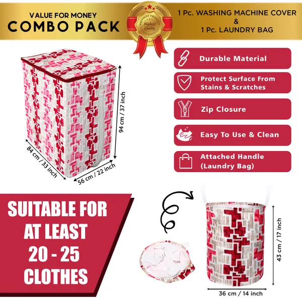 Appliances_Cover_Combo_Set_of_(1_Pc._Semi_Automatic_Washing_Machine_Cover_+_1_Pc._Foldable_Laundry_Bag_)