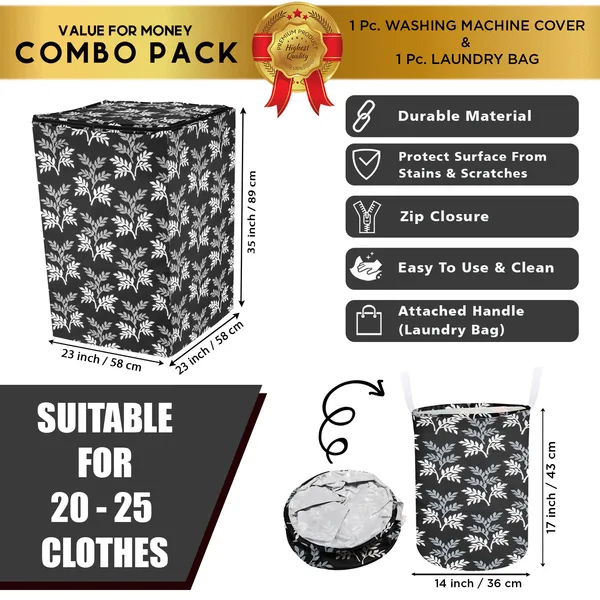 Appliances_Cover_Combo_Set_of_(1_Pc._Top_Load_Washing_Machine_Cover_+_1_Pc._Foldable_Laundry_Bag)