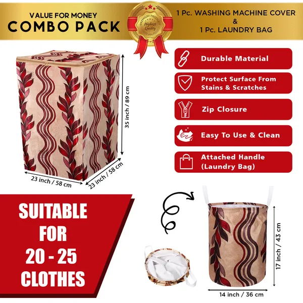 Appliances_Cover_Combo_Set_of_(1_Pc._Top_Load_Washing_Machine_Cover_+_1_Pc._Foldable_Laundry_Bag)