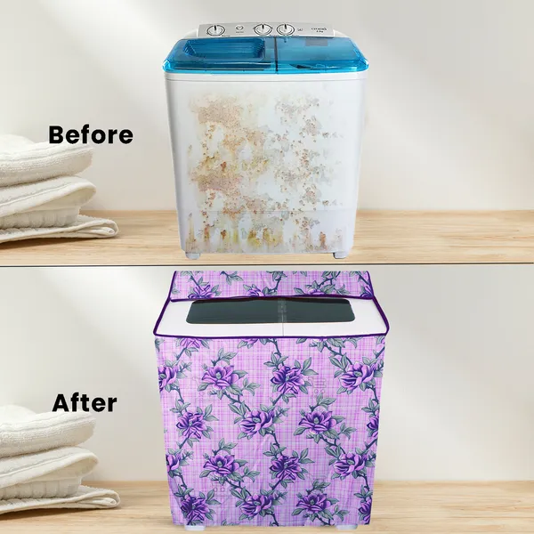 Appliances_Cover_Combo_Set_of_(1_Pc._Semi_Automatic_Washing_Machine_Cover_+_1_Pc._Foldable_Laundry_Bag_)