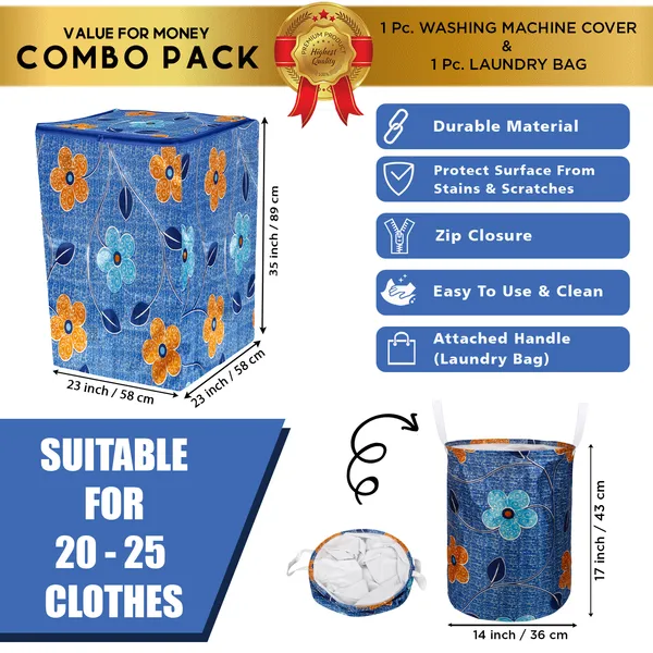 Appliances_Cover_Combo_Set_of_(1_Pc._Top_Load_Washing_Machine_Cover_+_1_Pc._Foldable_Laundry_Bag)