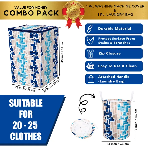 Appliances_Cover_Combo_Set_of_(1_Pc._Top_Load_Washing_Machine_Cover_+_1_Pc._Foldable_Laundry_Bag)