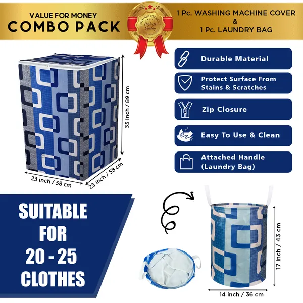 Appliances_Cover_Combo_Set_of_(1_Pc._Top_Load_Washing_Machine_Cover_+_1_Pc._Foldable_Laundry_Bag)
