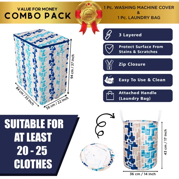 Appliances_Cover_Combo_Set_of_(1_Pc._Semi_Automatic_Washing_Machine_Cover_+_1_Pc._Foldable_Laundry_Bag_)
