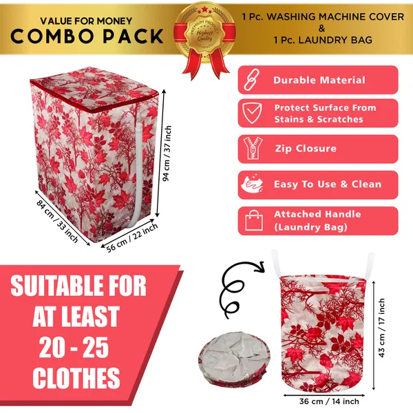 Appliances_Cover_Combo_Set_of_(1_Pc._Semi_Automatic_Washing_Machine_Cover_+_1_Pc._Foldable_Laundry_Bag_)
