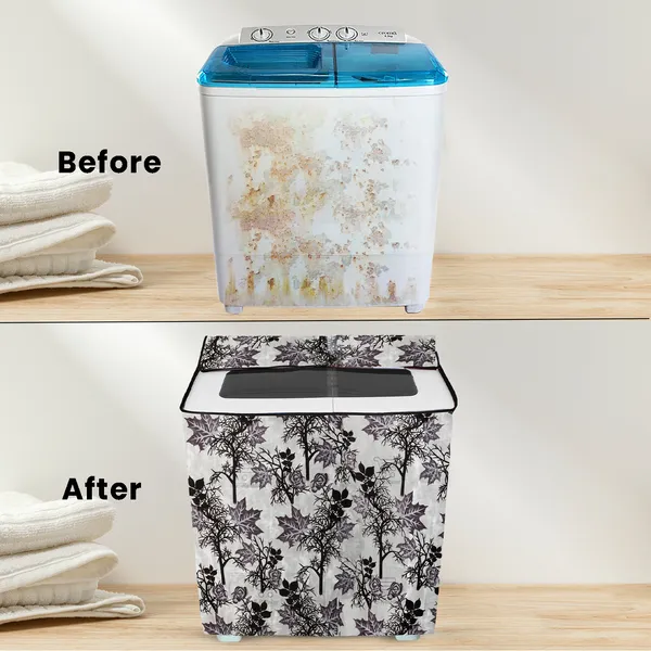 Appliances_Cover_Combo_Set_of_(1_Pc._Semi_Automatic_Washing_Machine_Cover_+_1_Pc._Foldable_Laundry_Bag_)