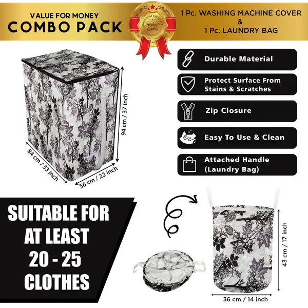 Appliances_Cover_Combo_Set_of_(1_Pc._Semi_Automatic_Washing_Machine_Cover_+_1_Pc._Foldable_Laundry_Bag_)
