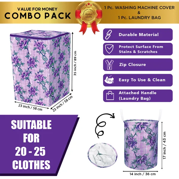 Appliances_Cover_Combo_Set_of_(1_Pc._Top_Load_Washing_Machine_Cover_+_1_Pc._Foldable_Laundry_Bag)