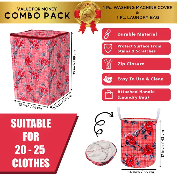 Appliances_Cover_Combo_Set_of_(1_Pc._Top_Load_Washing_Machine_Cover_+_1_Pc._Foldable_Laundry_Bag)