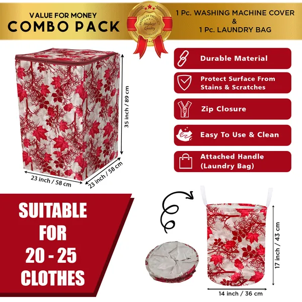 Appliances_Cover_Combo_Set_of_(1_Pc._Top_Load_Washing_Machine_Cover_+_1_Pc._Foldable_Laundry_Bag)