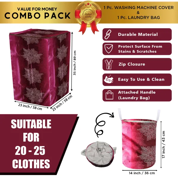 Appliances_Cover_Combo_Set_of_(1_Pc._Top_Load_Washing_Machine_Cover_+_1_Pc._Foldable_Laundry_Bag)