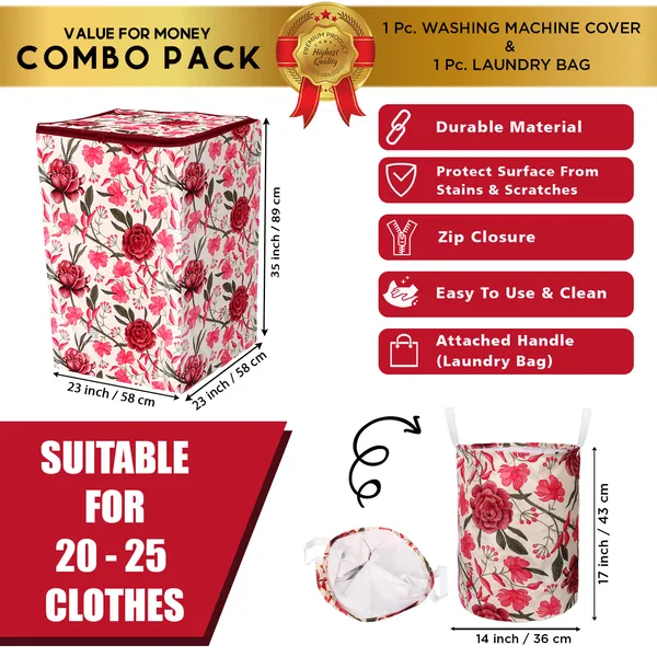 Appliances_Cover_Combo_Set_of_(1_Pc._Top_Load_Washing_Machine_Cover_+_1_Pc._Foldable_Laundry_Bag)