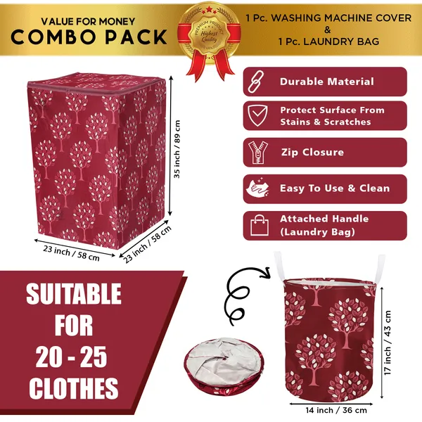 Appliances_Cover_Combo_Set_of_(1_Pc._Top_Load_Washing_Machine_Cover_+_1_Pc._Foldable_Laundry_Bag)