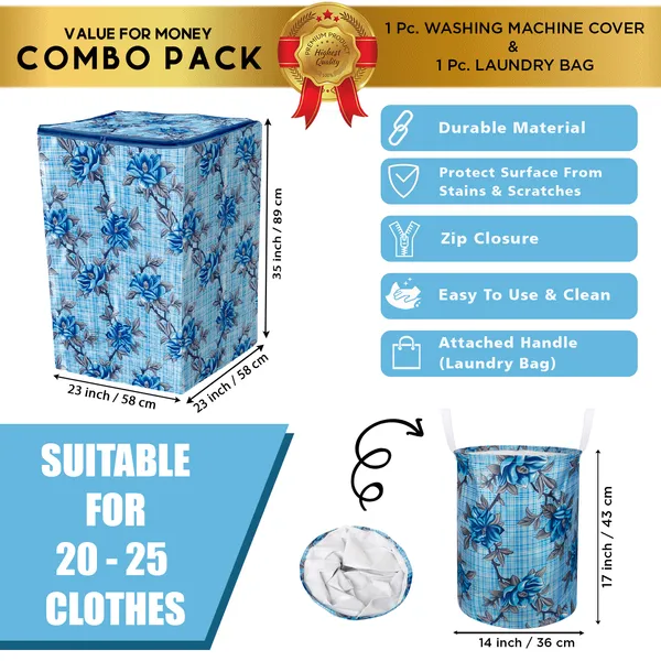 Appliances_Cover_Combo_Set_of_(1_Pc._Top_Load_Washing_Machine_Cover_+_1_Pc._Foldable_Laundry_Bag)